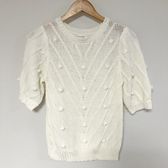 Blu Pepper Pom Sweater - Picture 2 of 7